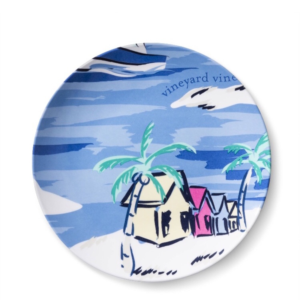 Vineyard Vines Target 6.75” Plate SET OF 5